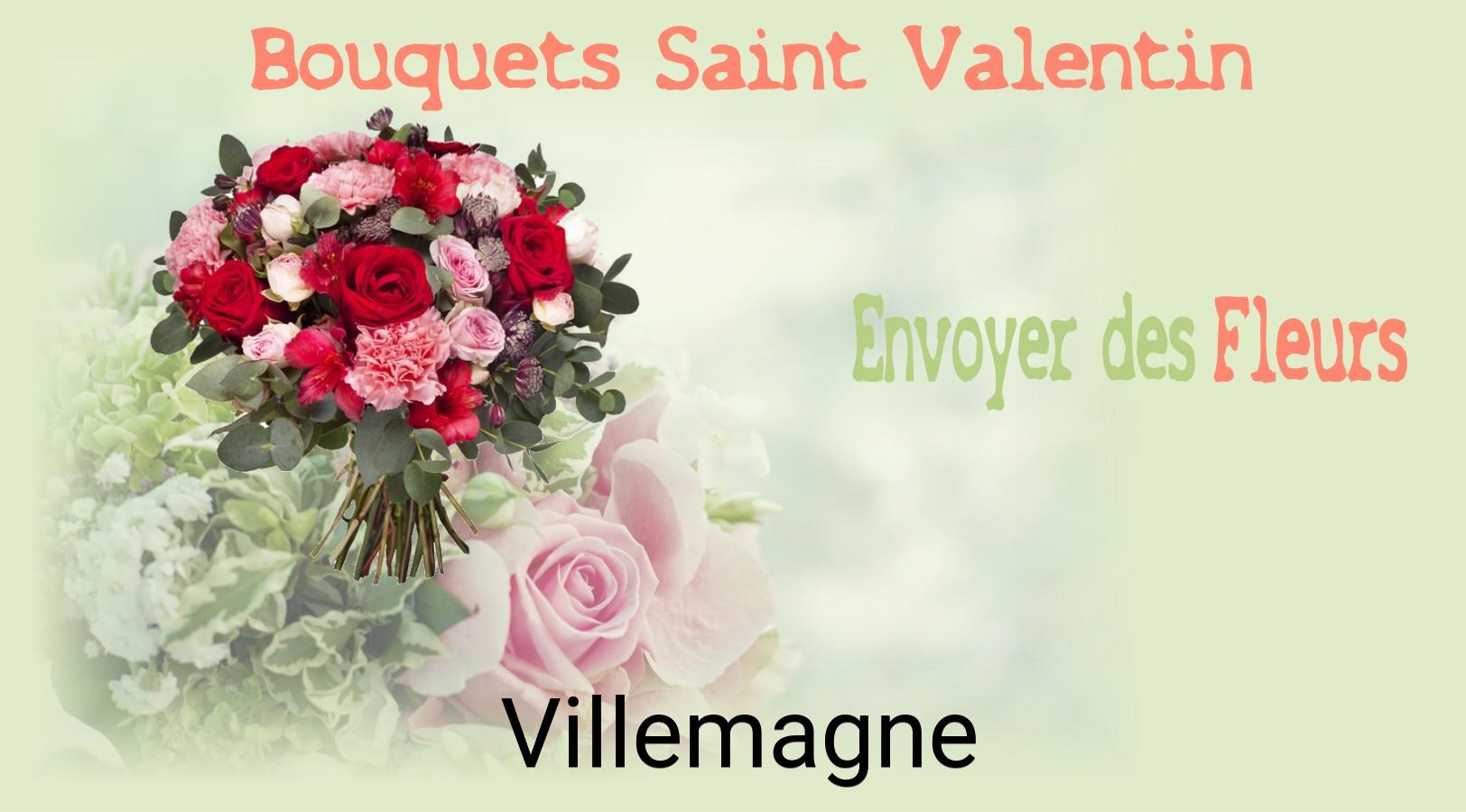 Roses de Saint-Valentin livrées à Villemagne