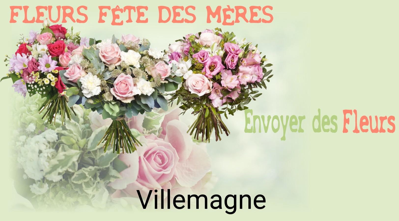 Bouquet de Fête des Mères livré à Villemagne